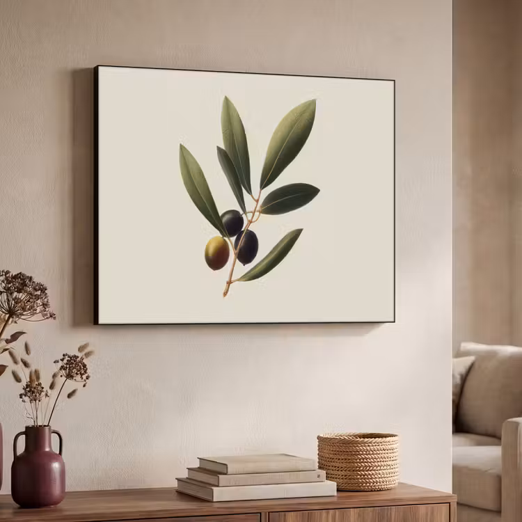 Art Frame - Olijftak - Donkergroen - Olijven — 4