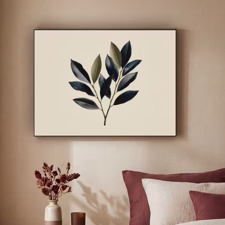 Art Frame - Ovaal - Olijfgroen - Simpel — 2