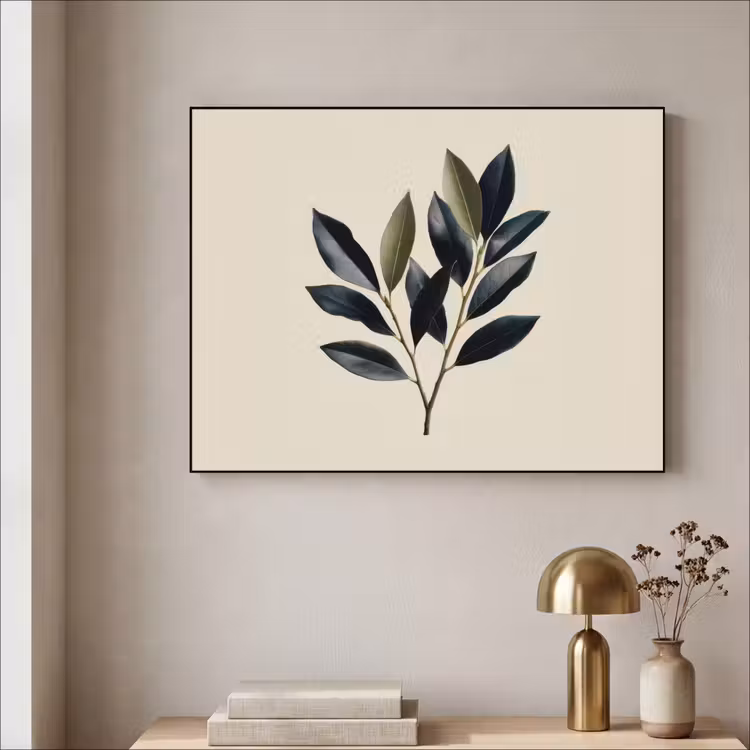 Art Frame - Ovaal - Olijfgroen - Simpel — 3
