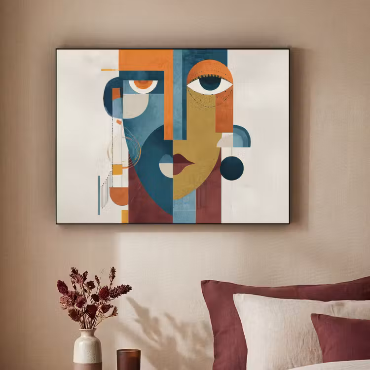 Art Frame - Geometrisch - Strakke vormen - Kleurrijk — 2
