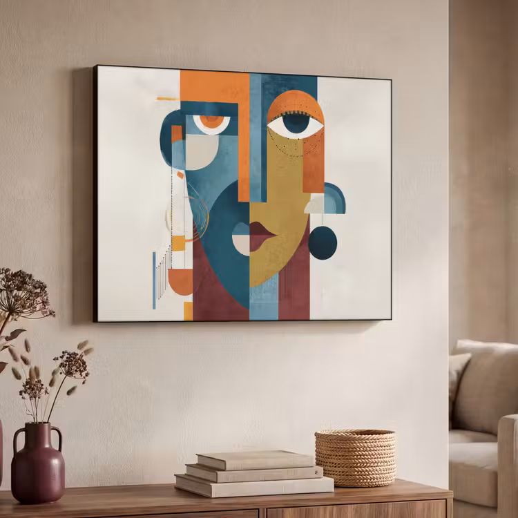 Art Frame - Geometrisch - Strakke vormen - Kleurrijk — 4