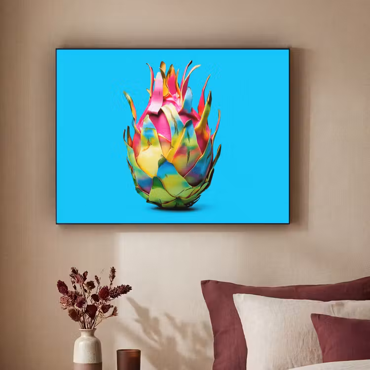 Art Frame - Drakenfruit - Blauw - Levendig — 2