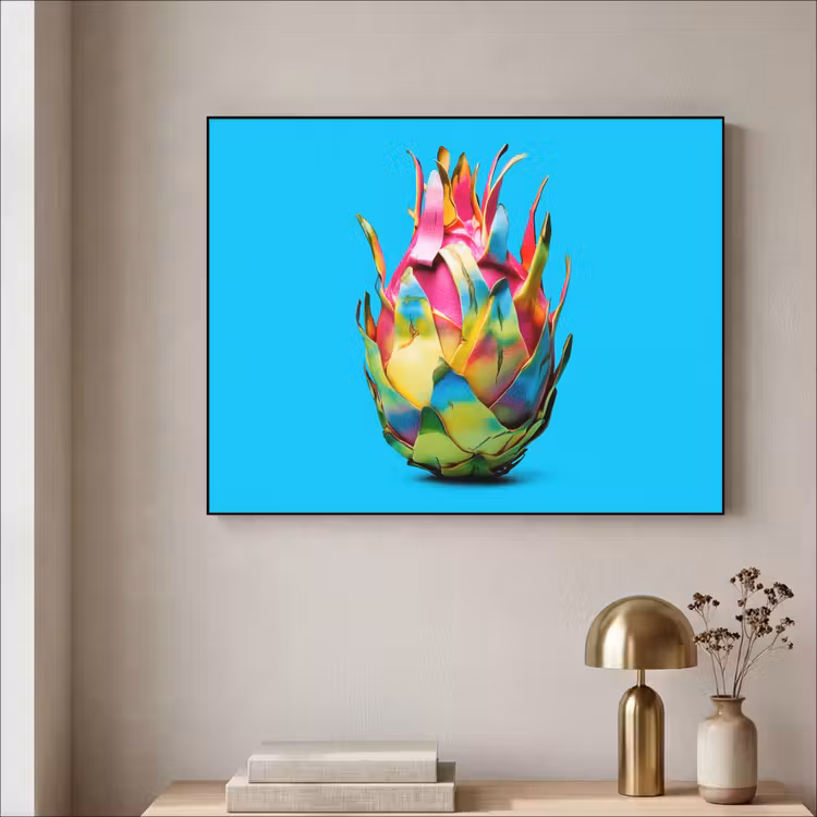 Art Frame - Drakenfruit - Blauw - Levendig — 3