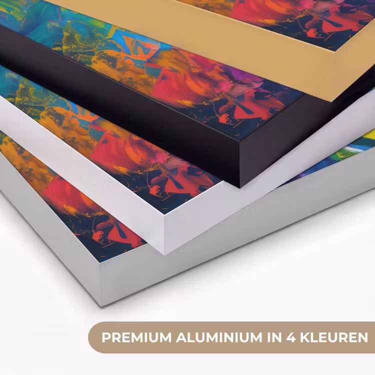 Art Frame - Oude man - Expressief - Kleurrijk — 5