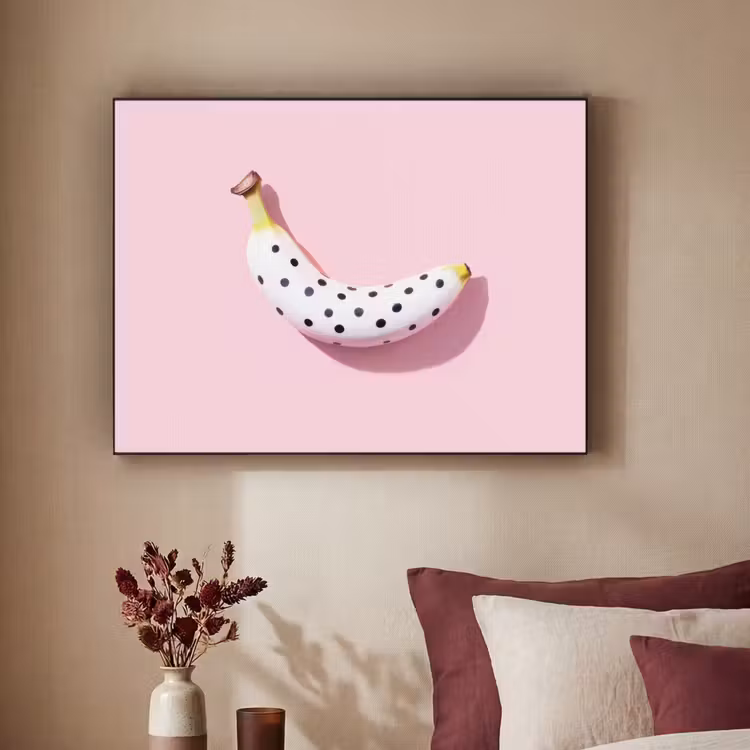 Art Frame - Banaan - Stippen - roze — 2
