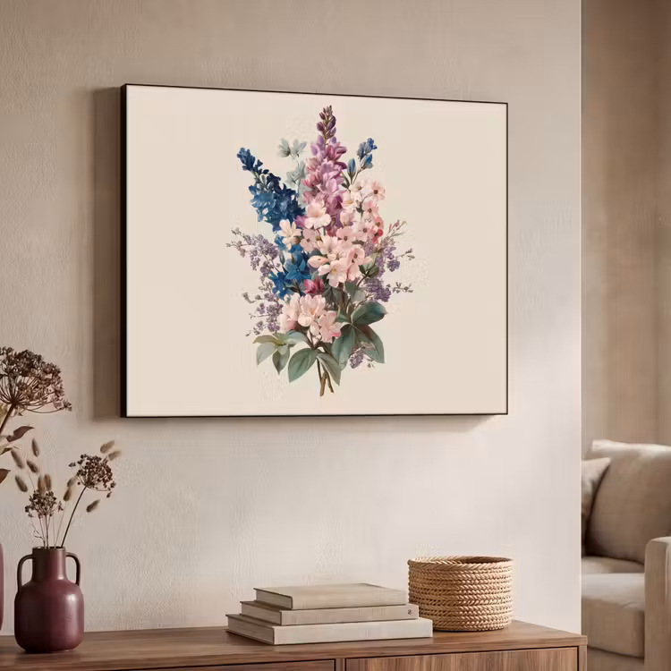 Art Frame - Boeket - Beige - Harmonieus - Subtiel — 4