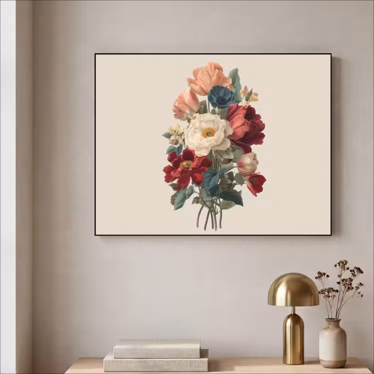 Art Frame - Boeket - Warme tinten - Elegant — 3