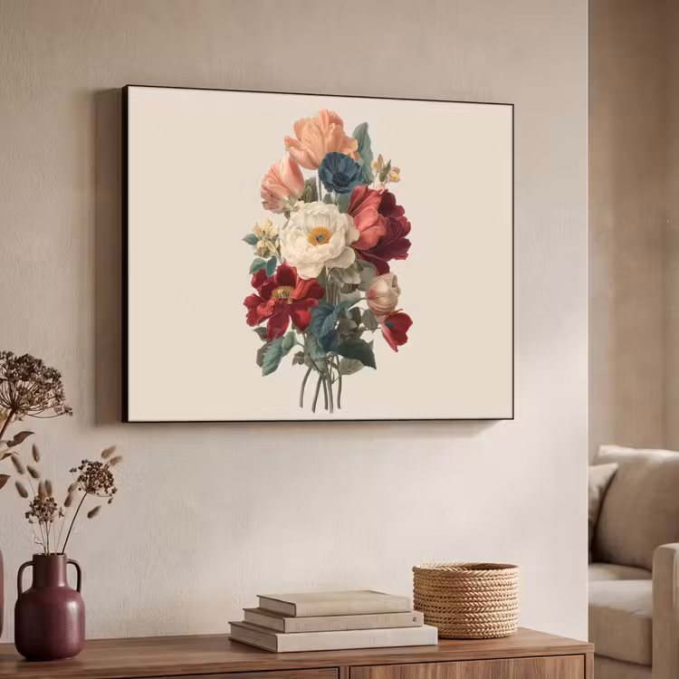 Art Frame - Boeket - Warme tinten - Elegant — 4