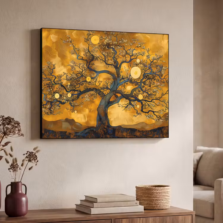 Art Frame - Boom - Levensboom - Abstract - Goud — 4