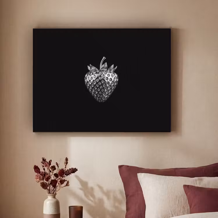 Art Frame - Aardbei - Zaadstructuur - Realistisch — 2
