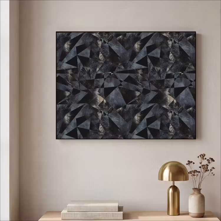 Art Frame - Driehoeken - Abstract - Donker — 3