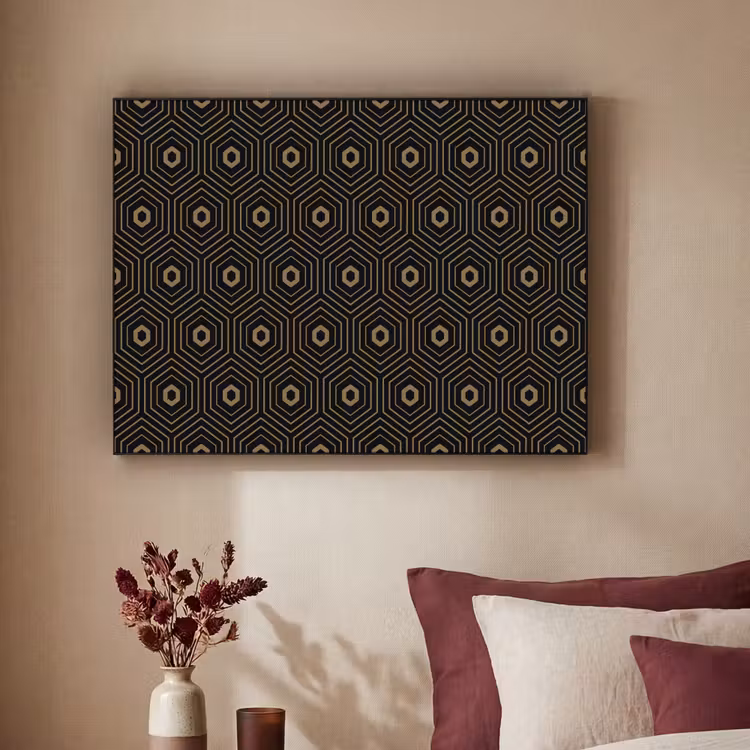 Art Frame - Goud - Illusie - Patroon — 2