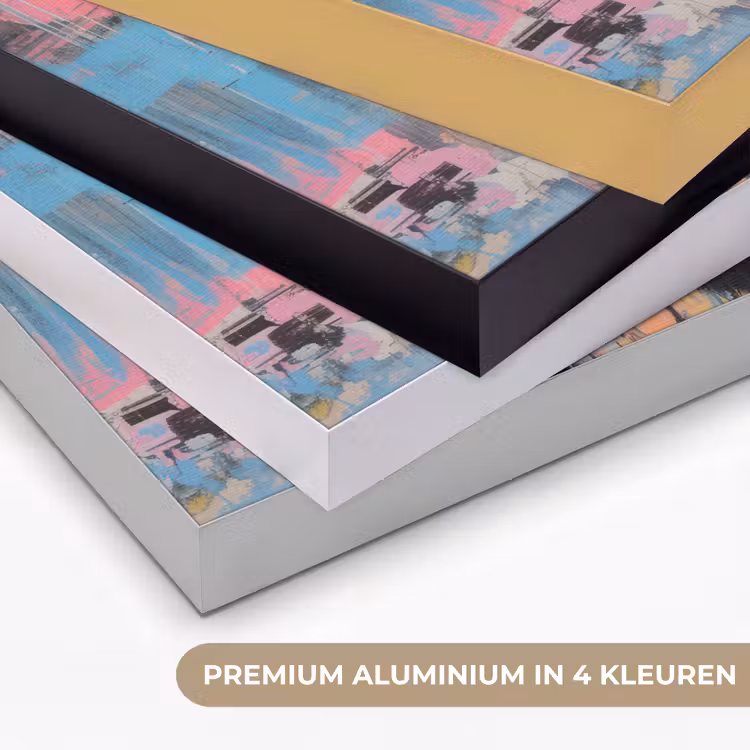 Art Frame - Kauwgom - Vrouw - Penseelstreken - Modern — 5