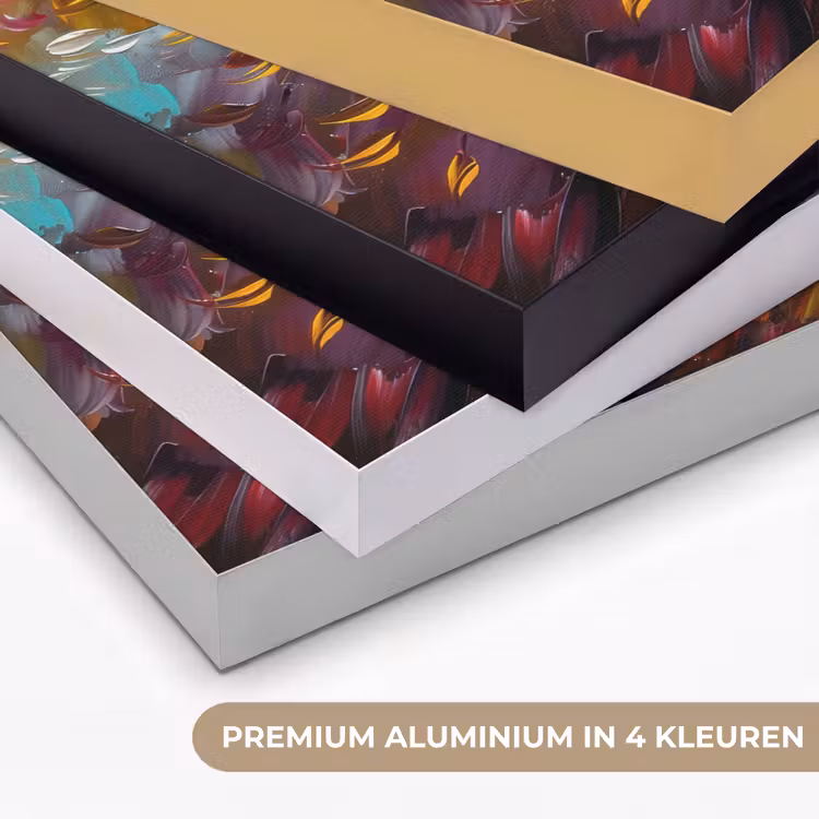 Art Frame - Boom - Abstract - Kleurrijk - Bloemen — 5
