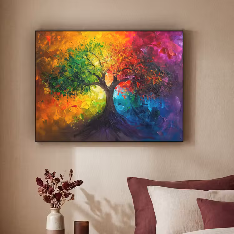 Art Frame - Boom - Kleurrijk - Modern - Abstract — 2