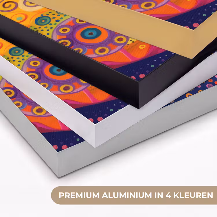 Art Frame - Boom - Levensboom - Abstract - Kleurrijk — 5