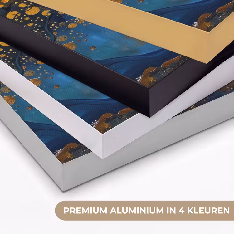 Art Frame - Boom - Levensboom - Blauw - Goud — 5