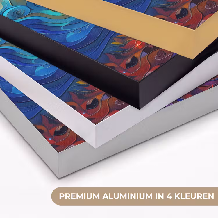 Art Frame - Boom - Zon - Verflook - Kleuren - Abstract — 5