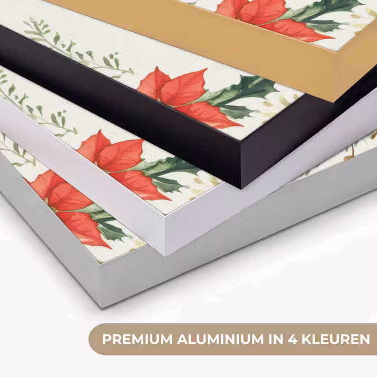Art Frame - Kerstkrans - Hert - Hulst - Rood — 5