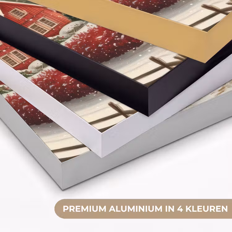 Art Frame - Kerstsfeer - Landelijk - Rood — 5