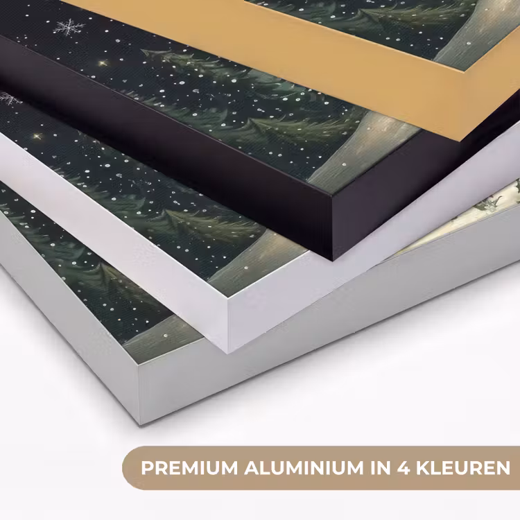 Art Frame - Feestboom - Winterhemel - Kleurrijk — 5