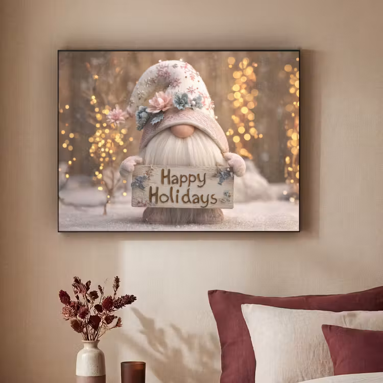 Art Frame - Kerst - Gnome - Bord - Kleurrijk — 2