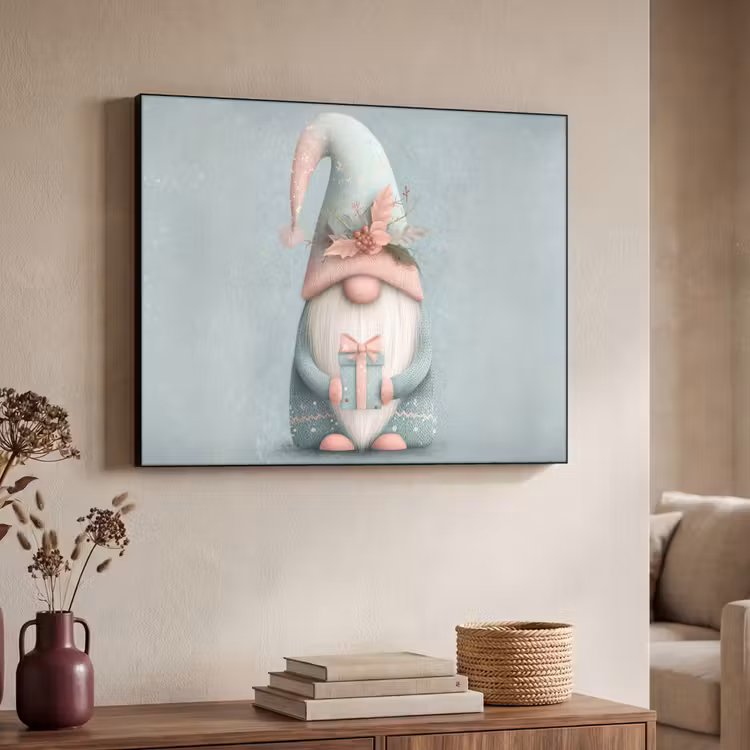 Art Frame - Kerstgnome - Cadeau - Groen — 4