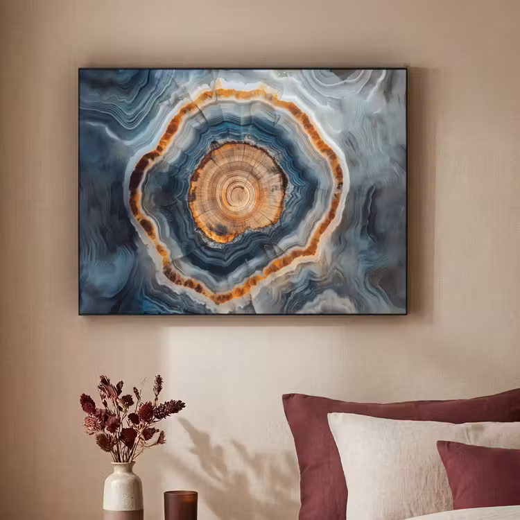 Art Frame - Cirkel - Ringen - Steen - Tinten — 2