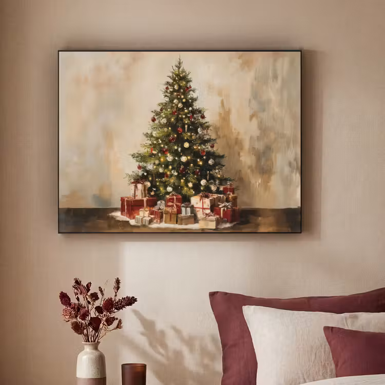 Art Frame - Kerstboom - Versierd - Kleurrijk — 2