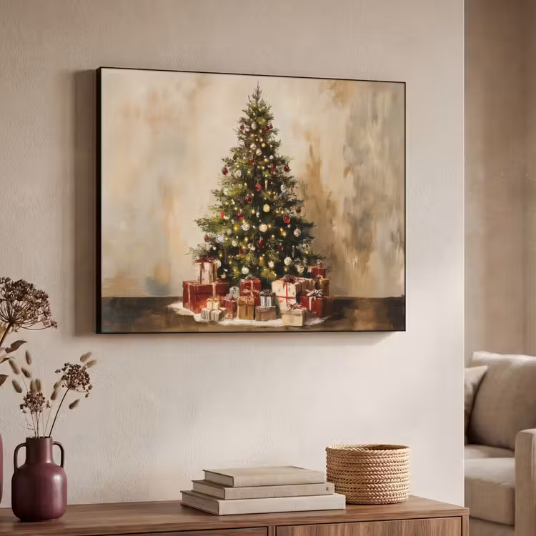 Art Frame - Kerstboom - Versierd - Kleurrijk — 4