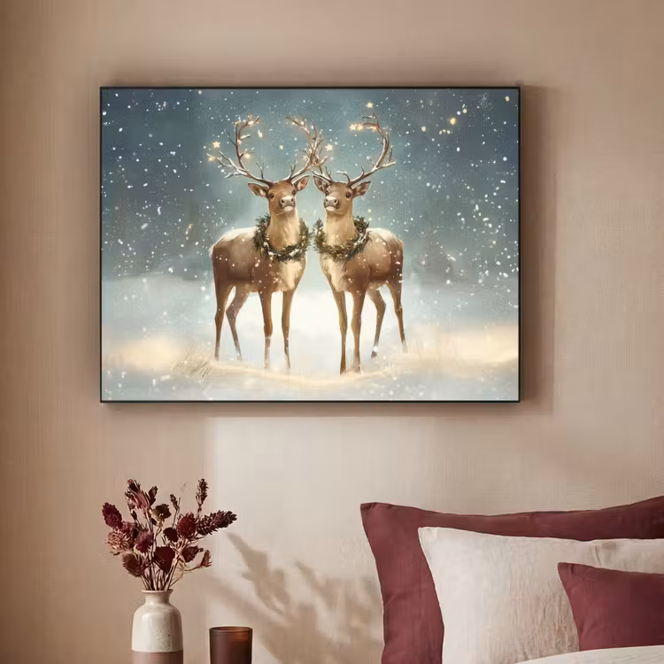 Art Frame - Kerstmagie - Winterwoud - Rendier — 2