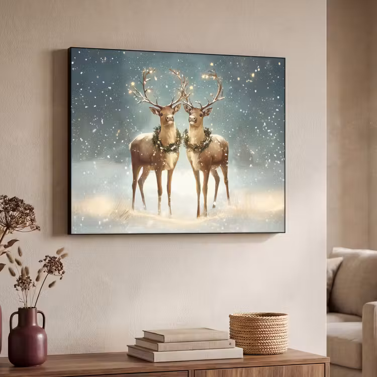 Art Frame - Kerstmagie - Winterwoud - Rendier — 4