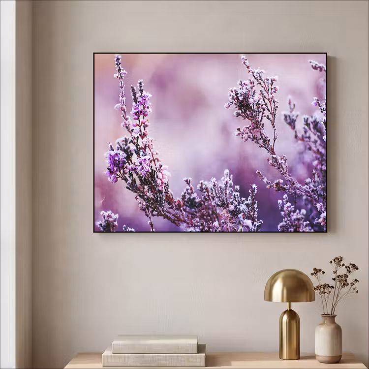 Art Frame - Lavendel - Winter - Bloemen - Paars — 3