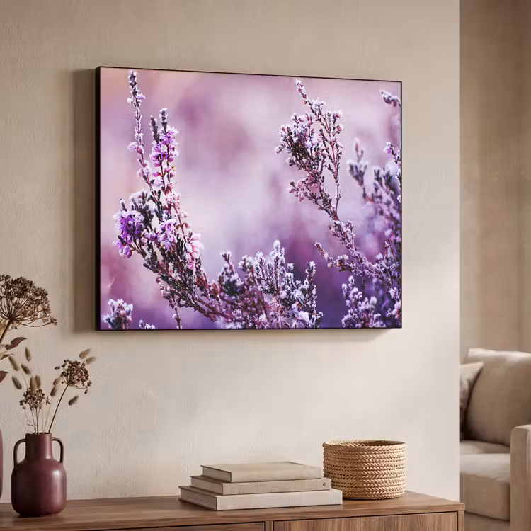 Art Frame - Lavendel - Winter - Bloemen - Paars — 4