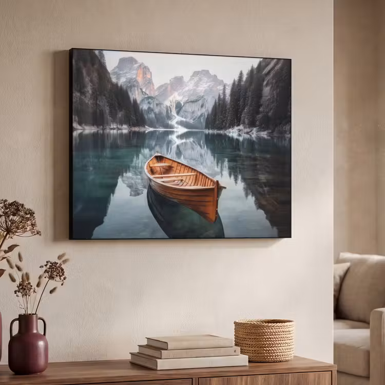 Art Frame - Boot - Bergen - Natuur - Water — 4