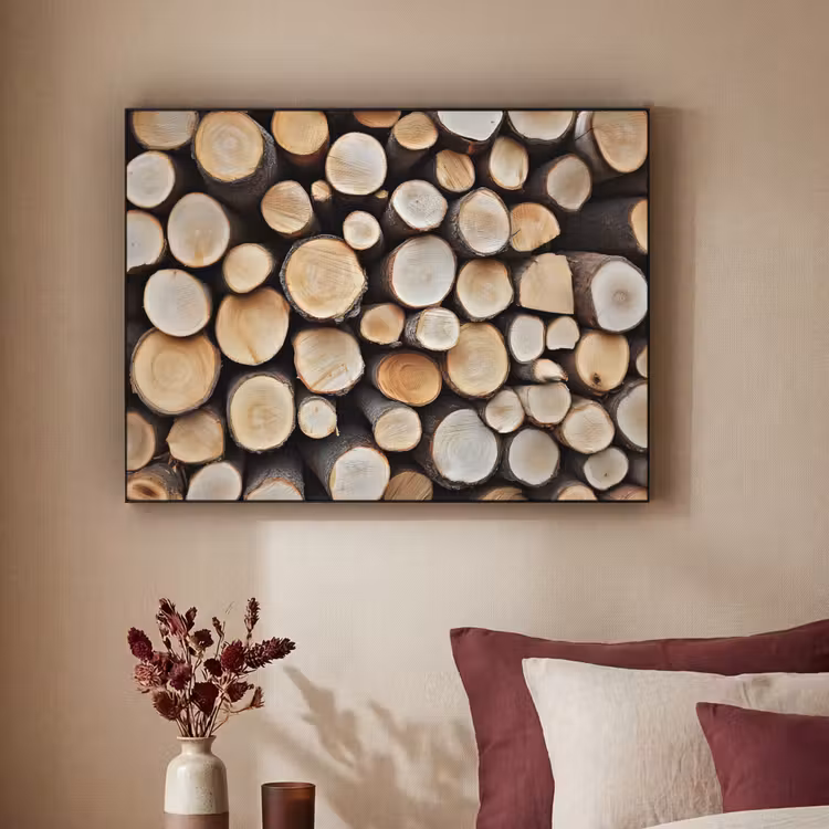 Art Frame - Hout - Boomstammen - Textuur — 2