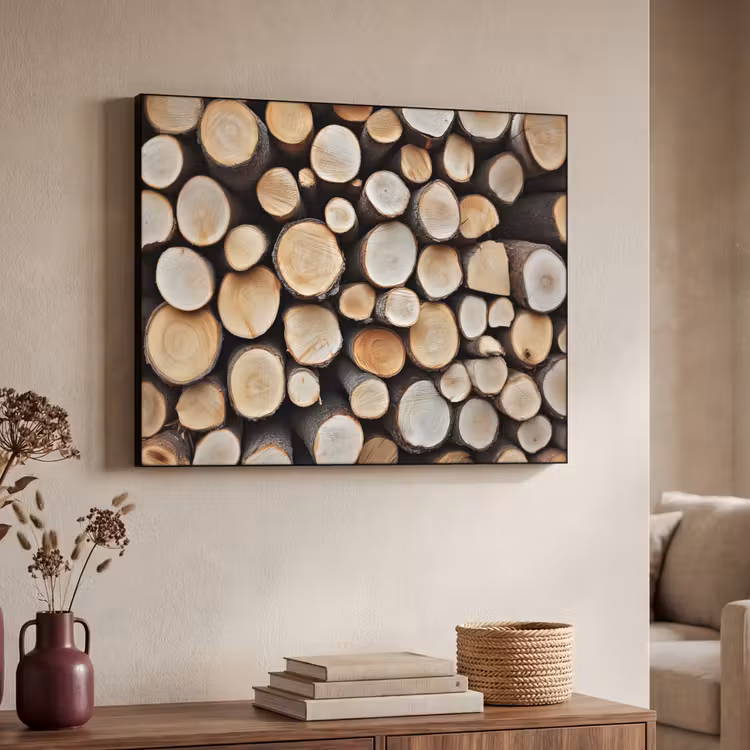 Art Frame - Hout - Boomstammen - Textuur — 4