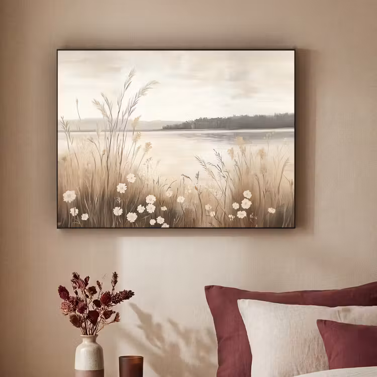 Art Frame - Meer - Water - Natuur - Beige — 2