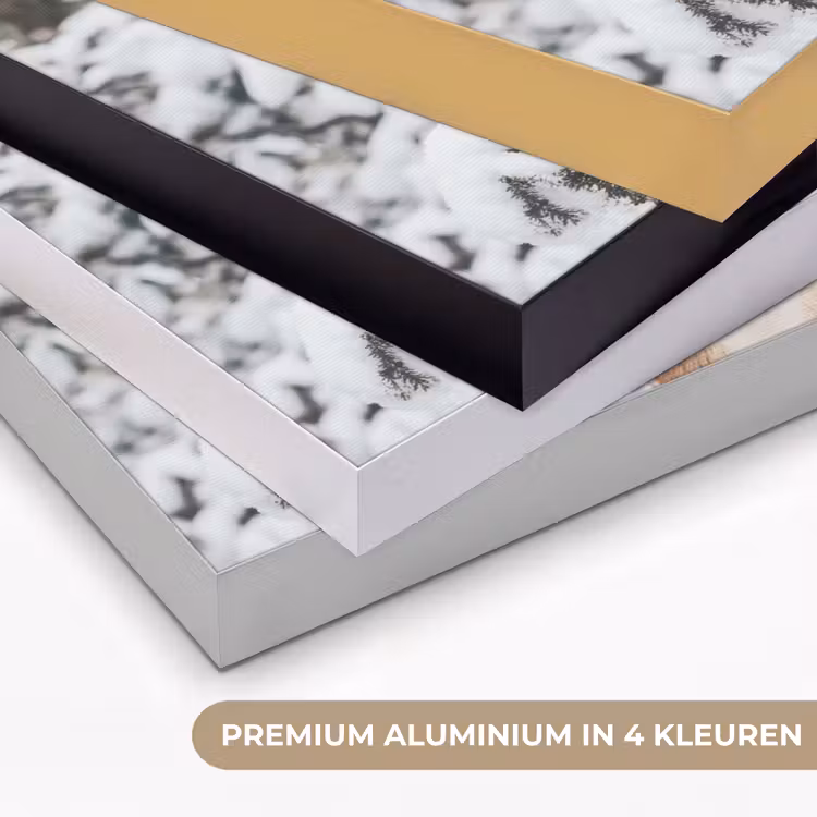 Art Frame - Hert - Sneeuw - Winter - Bos - Dieren — 5