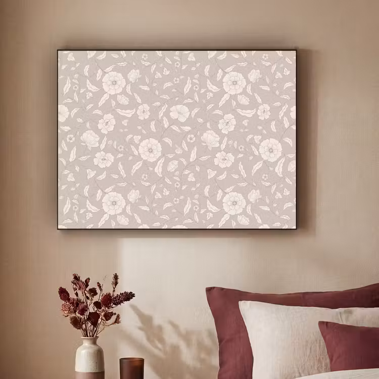 Art Frame - Bloemen - Blaadjes - Patroon — 2