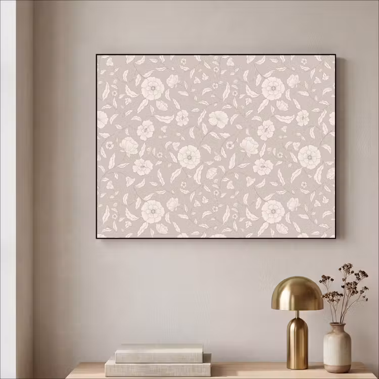 Art Frame - Bloemen - Blaadjes - Patroon — 3