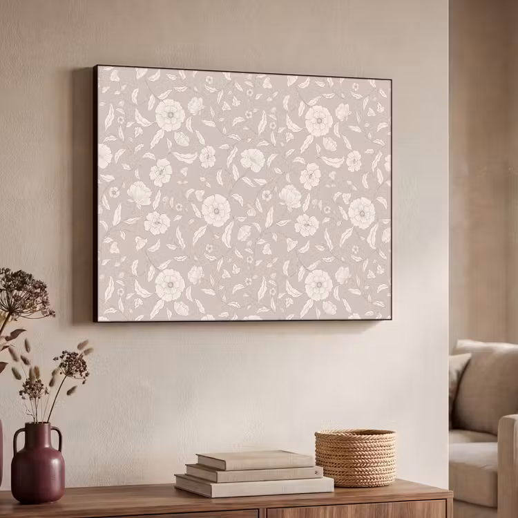 Art Frame - Bloemen - Blaadjes - Patroon — 4