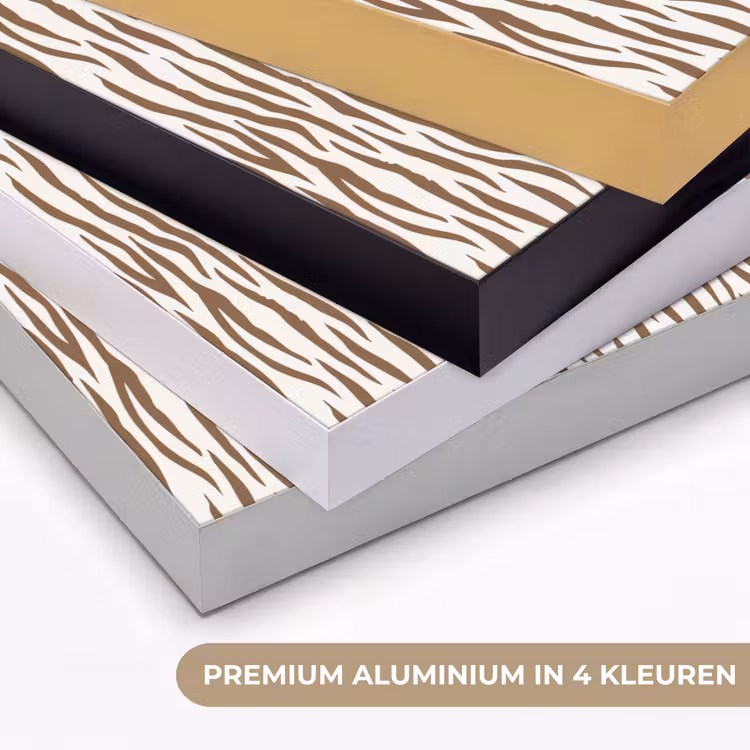 Art Frame - Bruin - Patroon - Zebra — 5