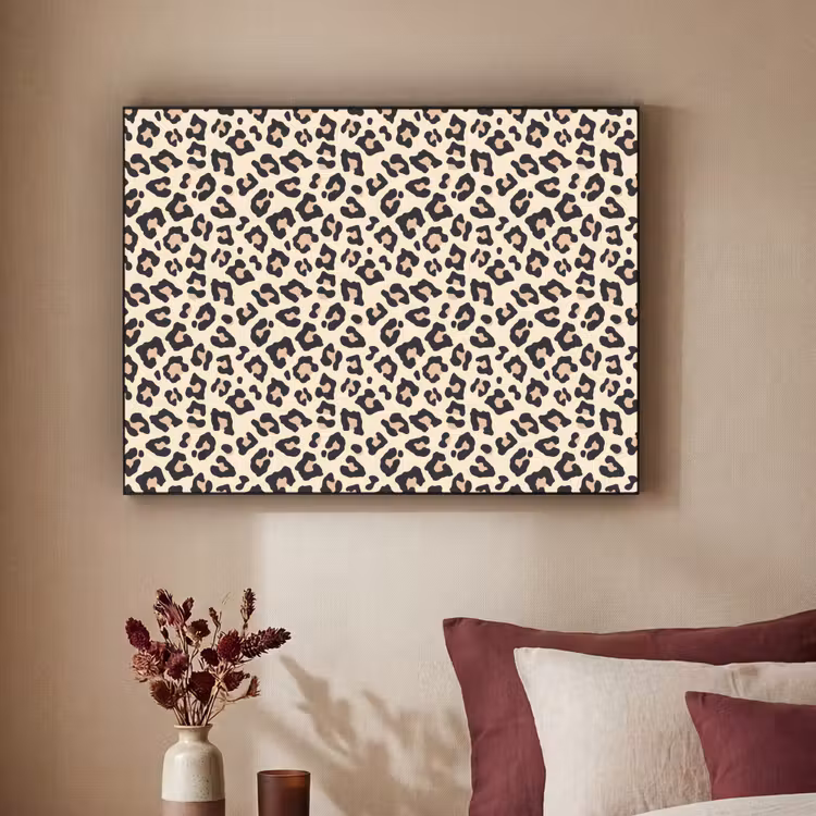 Art Frame - Panterprint - Patroon - Bruin — 2
