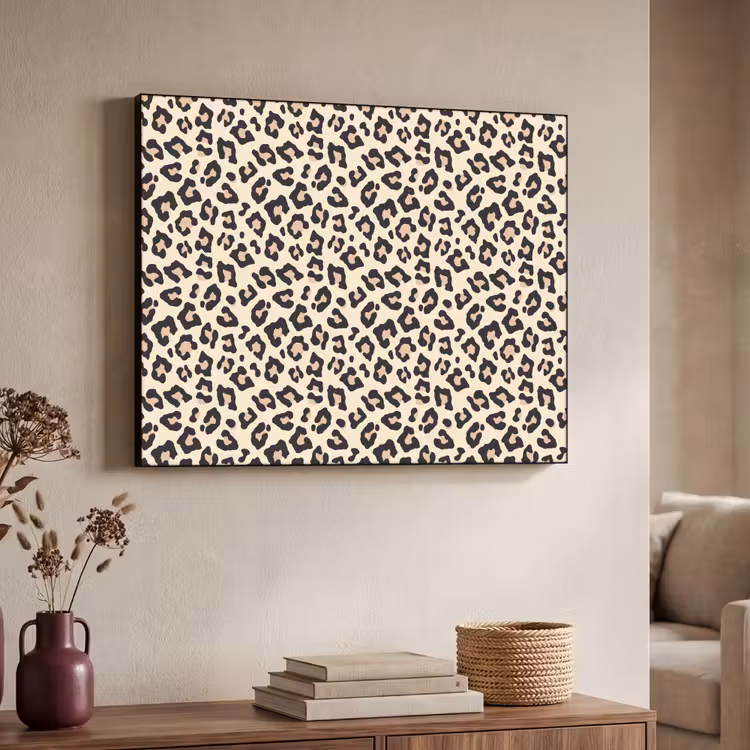 Art Frame - Panterprint - Patroon - Bruin — 4