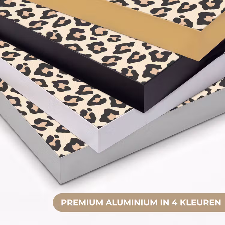 Art Frame - Panterprint - Patroon - Bruin — 5