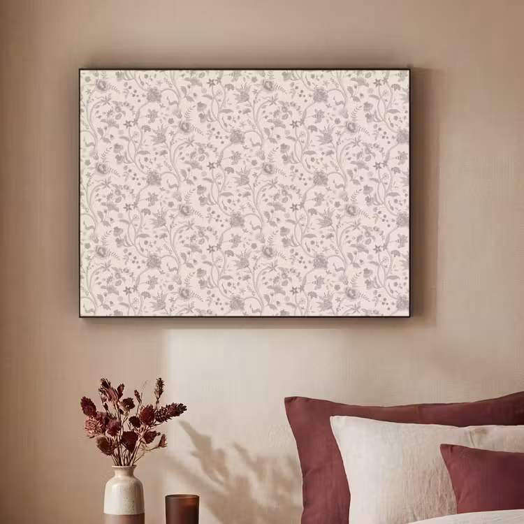 Art Frame - Patroon - Bloemen - Paars — 2