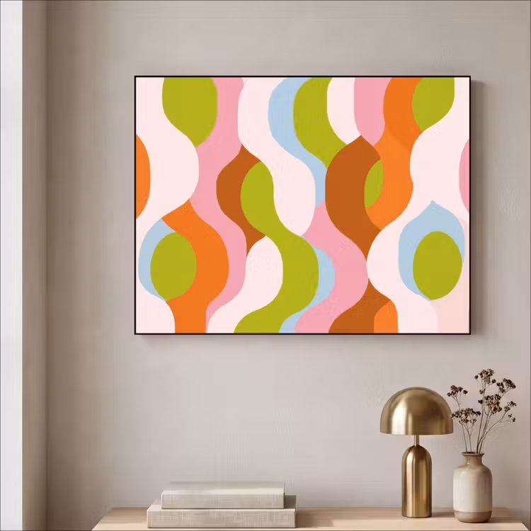 Art Frame - Abstract - Vormen - Roze — 3