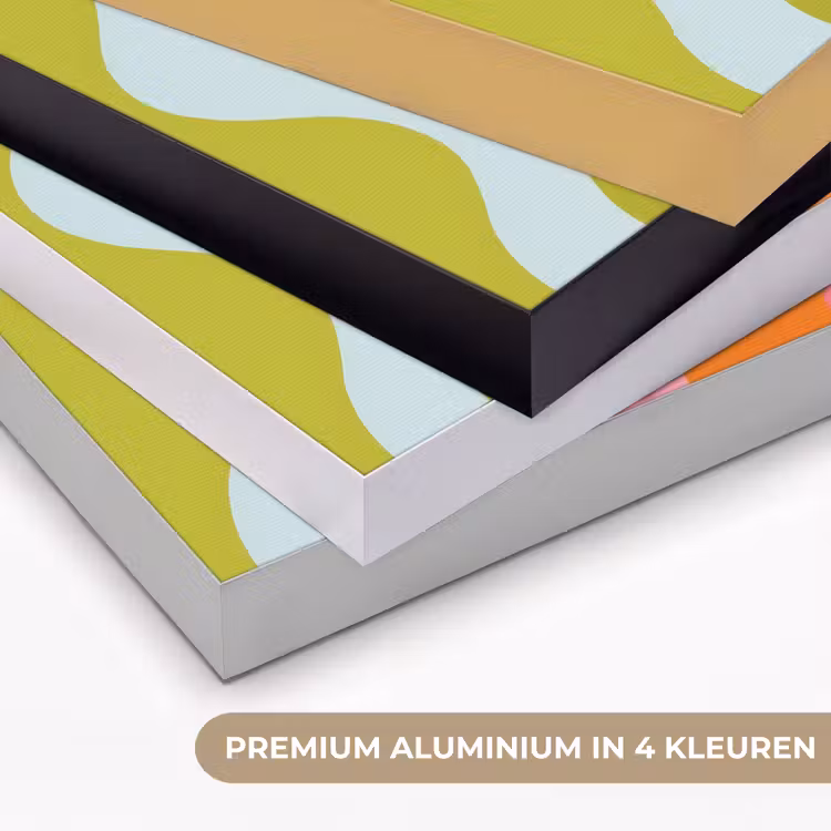 Art Frame - Banen - Golven - Kleurrijk - Verticaal — 5