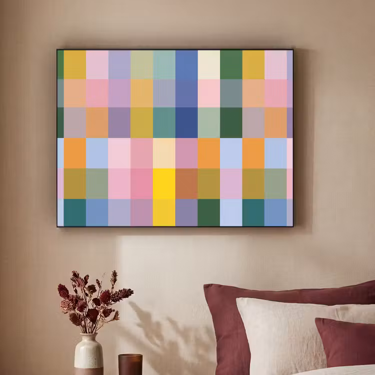 Art Frame - Blokken - Vierkant - Patroon - Gekleurd — 2